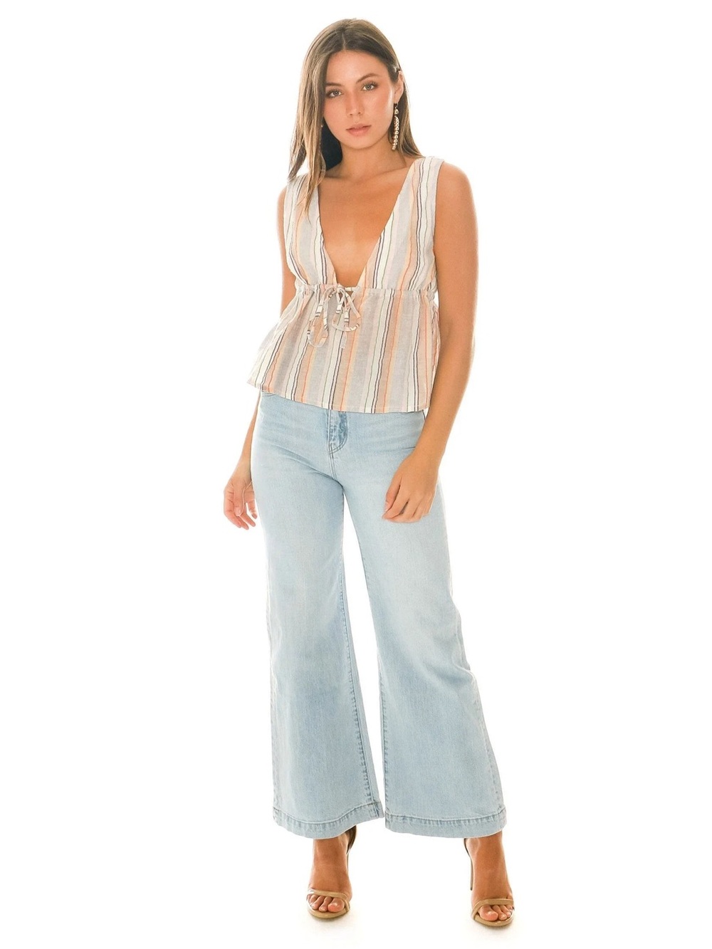 Stripe crop top